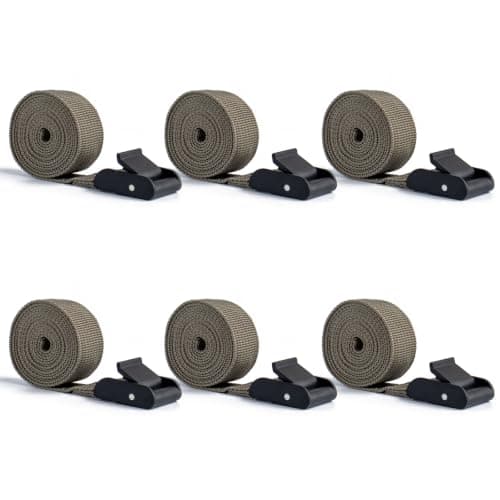 Fuzrea Trail Camera Mounting Straps (6-Pack, 1 in x 5 ft)